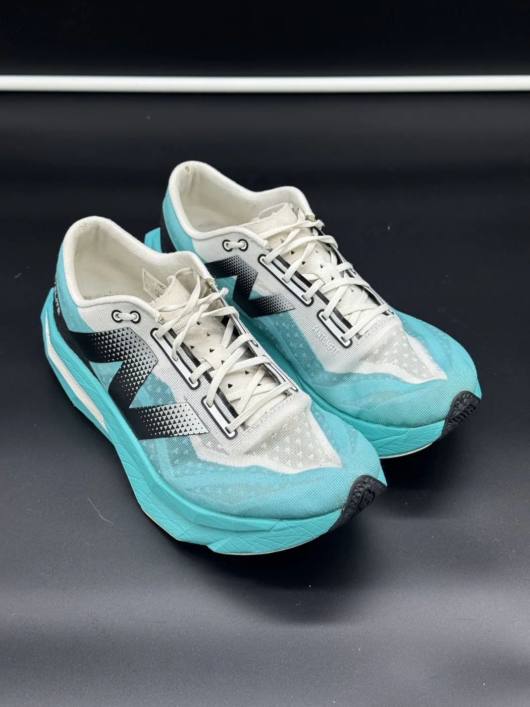 Turquoise Runner after sneaker cleaning
